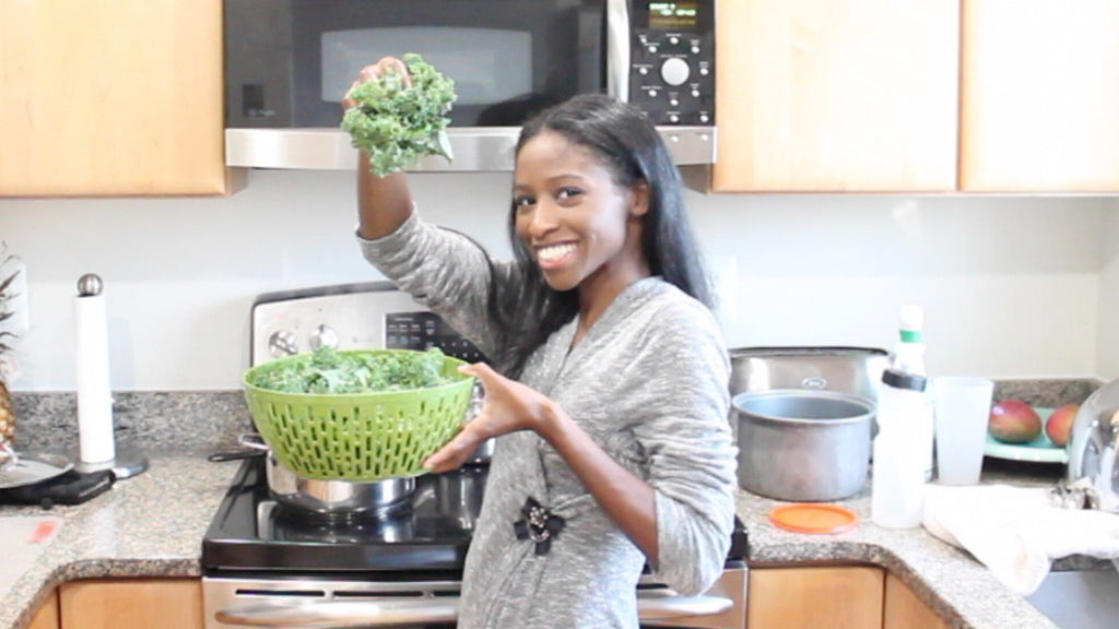 🍦😂 🍗 🌿  Knitting. Ice Cream. Tickling. Kale Greens.